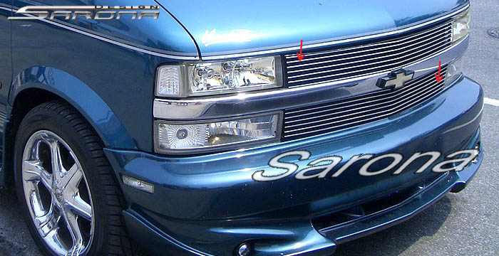 Custom Chevy Astro  Mini Van Grill (1995 - 2005) - $149.00 (Part #CH-015-GR)